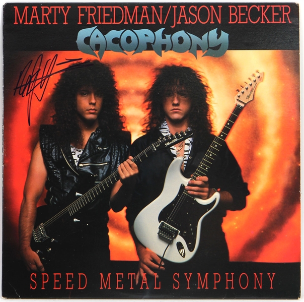 Speed Metal Symphony Signed "Cacophony" Album