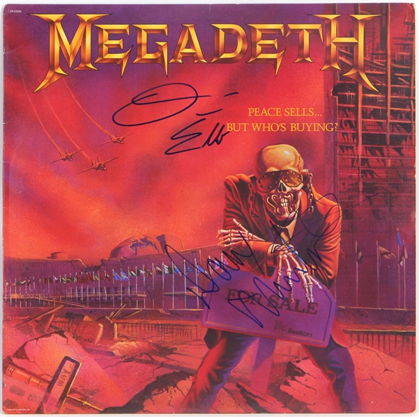 Megadeth Signed "Peace Sells…But Who’s Buying?" Album