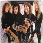 Metallica Band Signed “The $5.98 E.P. – Garage Days Re-Revisited” Album REAL