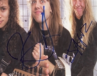 Metallica Band Signed “The $5.98 E.P. – Garage Days Re-Revisited” Album REAL