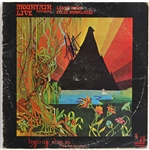 Mountain Leslie West Signed Mountain Live, The Road Goes Ever On Album