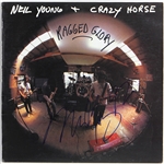 Neil Young Signed “Ragged Glory” Album REAL