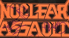 Nuclear Assault Signed Brain Death Album