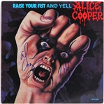 Alice Cooper Signed Raise Your Fist And Yell Album