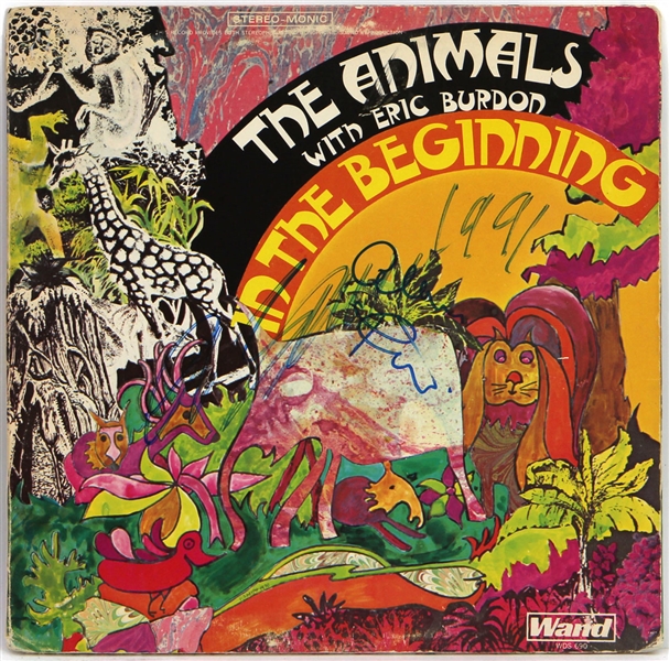 The Animals Signed "In The Beginning" Album