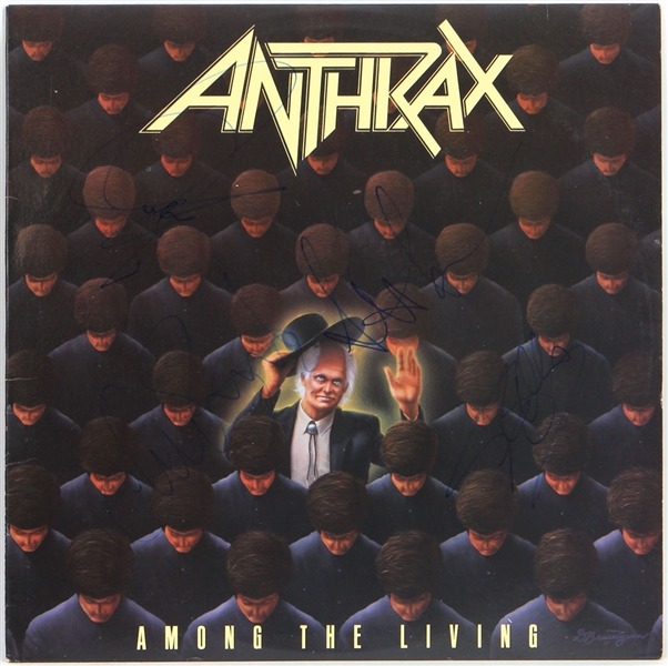 Anthrax Signed "Among The Living" Album