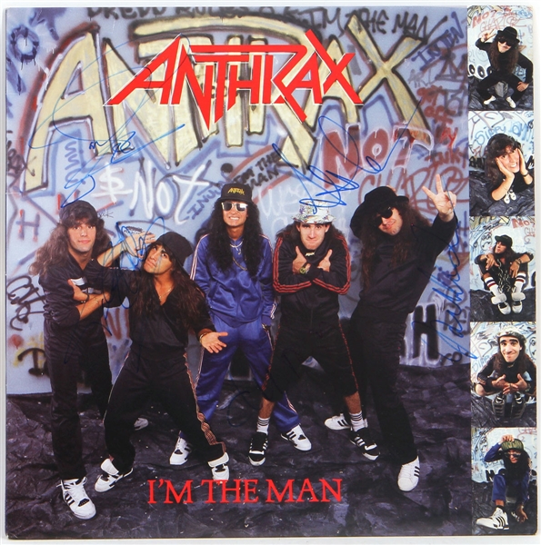 Anthrax Signed "I’m The Man" Album