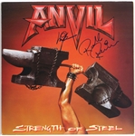 Anvil Signed Strength Of Steel Album