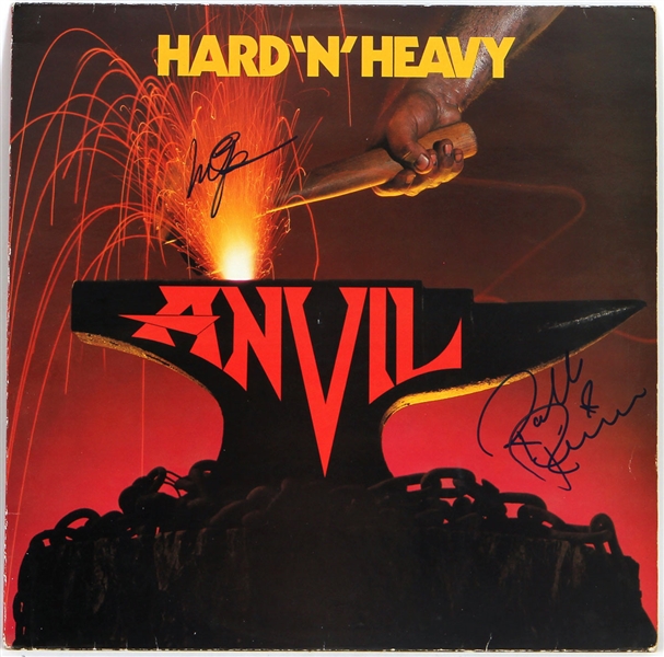 Anvil Signed "Hard ’N’ Heavy" Album