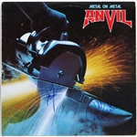 Anvil Signed Metal on Metal Album