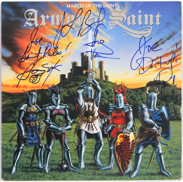 Armored Saint Signed "March Of The Saint" Album