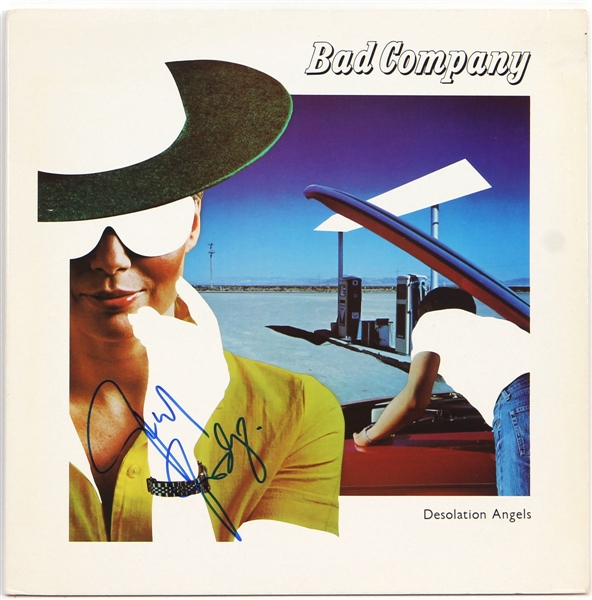 Bad Company Paul Rodgers Signed "Demolition Angels" Album