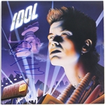 Billy Idol Signed Charmed Life Album