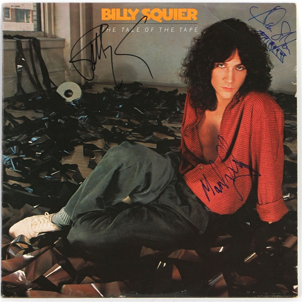 Billy Squier Signed "The Tale Of The Tape" Album