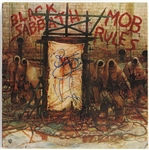 Black Sabbath Band Signed “Mob Rules” Album