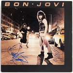 Bon Jovi Band Signed “Bon Jovi” Album REAL