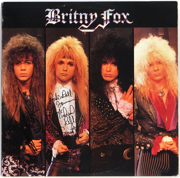Britny Fox Signed “Britny Fox” Album