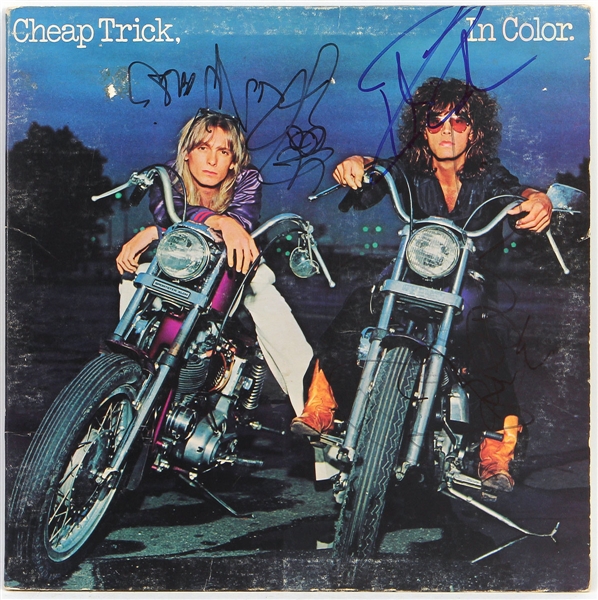 Cheap Trick Band Signed "In Color" Album