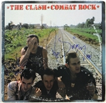 The Clash Signed Combat Rock Album