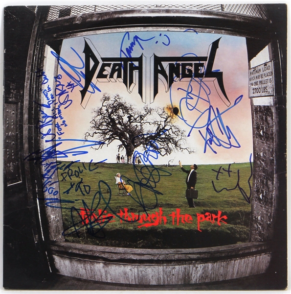 Death Angel Signed "Frolic Through The Park" Album