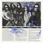 Death Angel Signed Frolic Through The Park Album