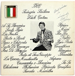 Dick Catan Signed The Swingin’ Sicilian Album