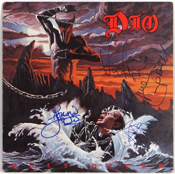 Dio Signed "Holy Diver" Album