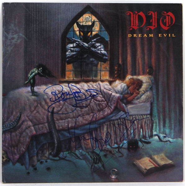 Dio Signed "Dream Evil" Album