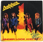 Dokken Signed Under Lock And Key Album