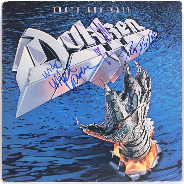 Dokken Signed "Tooth And Nail" Album