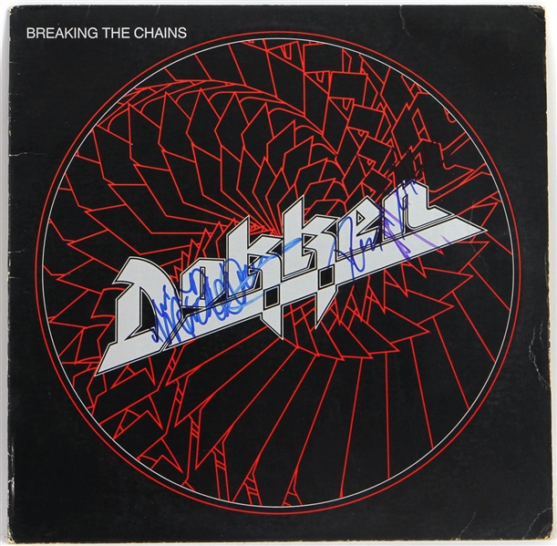 Dokken Signed "Breaking The Chains" Album