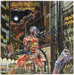 Iron Maiden Signed Somewhere In Time Album