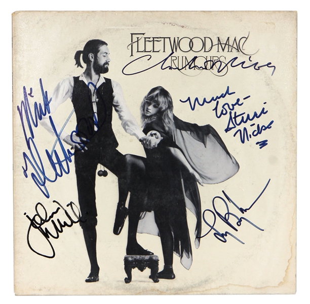 Fleetwood Mac Fully Signed “Rumours” Album REAL