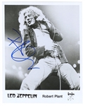 Led Zeppelin Robert Plant Signed Promotional Photograph REAL
