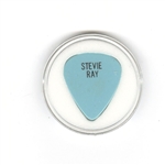 Stevie Ray Vaughan Circa 1981 Stage Used First Ever Custom Guitar Pick