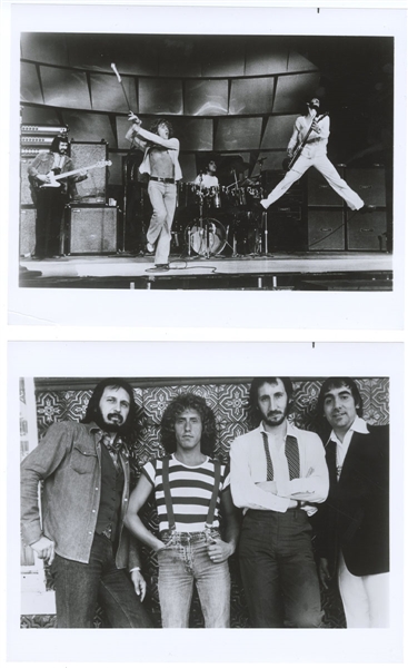 The Who Original Promo Photo Collection Circa 1980s