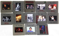 Original Rock & Roll Band Press Slides Featuring Led Zeppelin, Pink Floyd, Nirvana, Deep Purple and More
