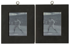 Rare Babe Ruth 3-D Photos Framed