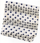 Prince Stage Worn Blue Polka Dot Scarf