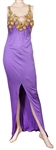 Whitney Houston I'm Your Baby Tonight World Tour Worn Marc Bouwer Custom Lavender Gown