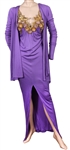 Whitney Houston I'm Your Baby Tonight World Tour Worn Marc Bouwer Custom Lavender Gown