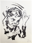 David Bowie Signed Lithograph David Bowie Autographs