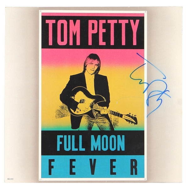 Tom Petty Signed “Full Moon Fever” Album JSA