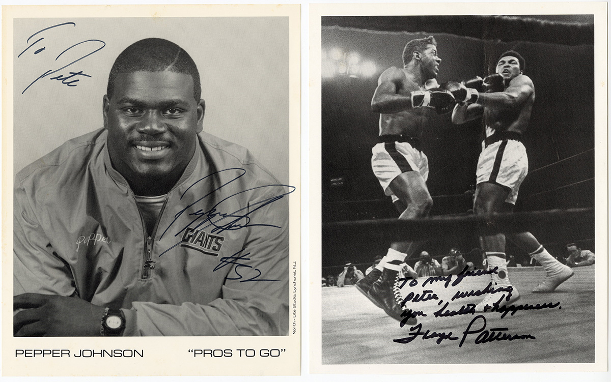 Signed Pepper Johnson Picture