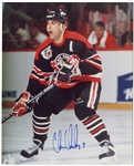 Sports Signed Photographs: Floyd Patterson, Pepper Johnson, Chris Chelios