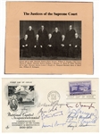 FDC Signed By All 9 Supreme Court Justices from 1950