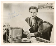 Amy Vanderbilt Signed Photograph