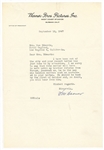 Significant Collection of Vintage Entertainment Signed Letters (80+ Items)