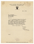 Significant Collection of Vintage Entertainment Signed Letters (80+ Items)