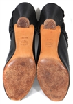 Tina Turner Owned & Stage Worn Black Heeled Shoes